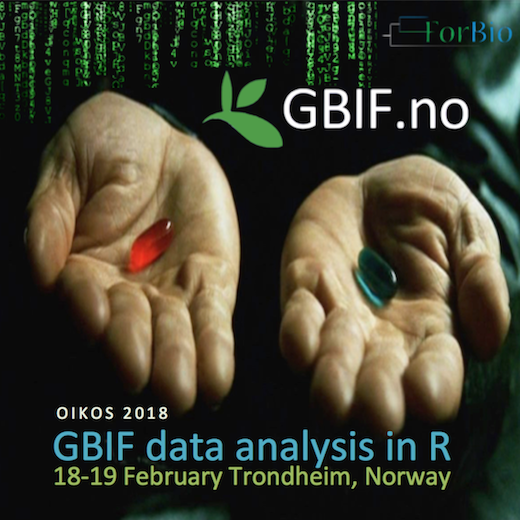 GBIF R workshop February 18-19 2018