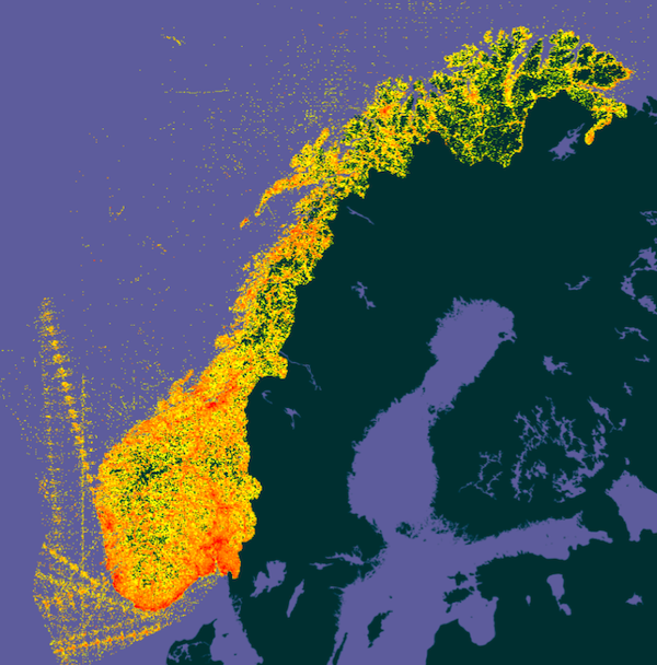 GBIF data Norway