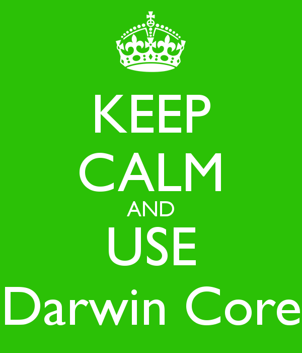 Keep Calm and Use Darwin Core